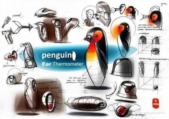 ‘ky.com’
仿生造型设计仅仅是对自然生物的简朴模拟吗？「手绘530Day」(图32)